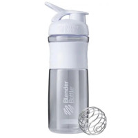 Шейкер спортивный BlenderBottle SportMixer Flip 28oz/820 мл White (SM 28oz White)