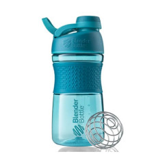 Шейкер спортивный BlenderBottle SportMixer Twist 20oz/590 мл Teal (Twist 20oz Teal)