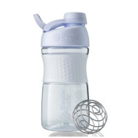 Шейкер спортивный BlenderBottle SportMixer Twist 20oz/590 мл White (Twist 20oz White)