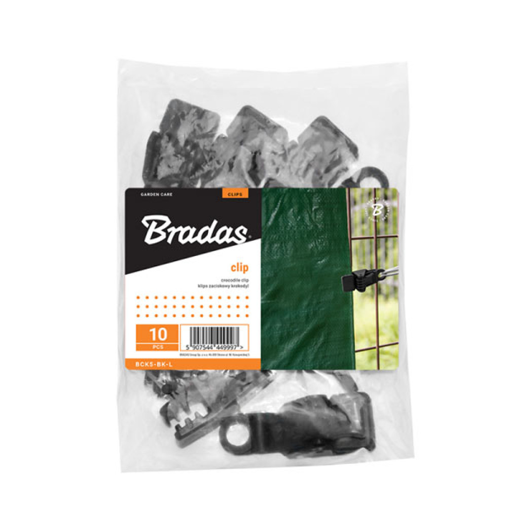 Зажим Bradas BUNGEE CORD CLIPS BCK5-BK-L