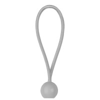 Петля эластичная Bradas BUNGEE CORD BALL резиновая с шариком 20см 10 шт BCB-0520GY-B