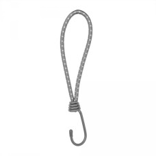 Петля эластичная Bradas PVC BUNGEE CORD HOOK с крючком 20см 25 шт BCH4-0620GY-B