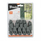 Затискачі для кріплення Bradas BUNGEE CORD CLIPS сірі 10 шт BCK2-B
