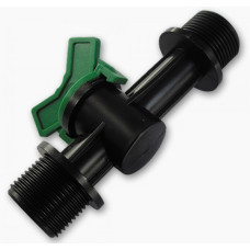 Миникран линейный Bradas резьба наружная 1/2" х 2" 25 шт