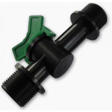 Миникран линейный Bradas резьба наружная 3/4" х 2" 25 шт