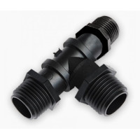 Тройник Bradas 3х резьба наружная 3/4" 25 шт