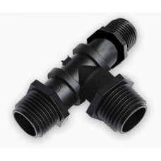 Тройник Bradas 3х резьба наружная 3/4" 25 шт