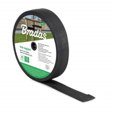 Лента для стабилизации деревьев Bradas TREE SUPPORT, 40 мм x 25 м (TYTS4025/BK)