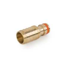 Ниппель Bradas BRASS латунный для соединения шлага 3/4", штуцер под шланг BR-2034