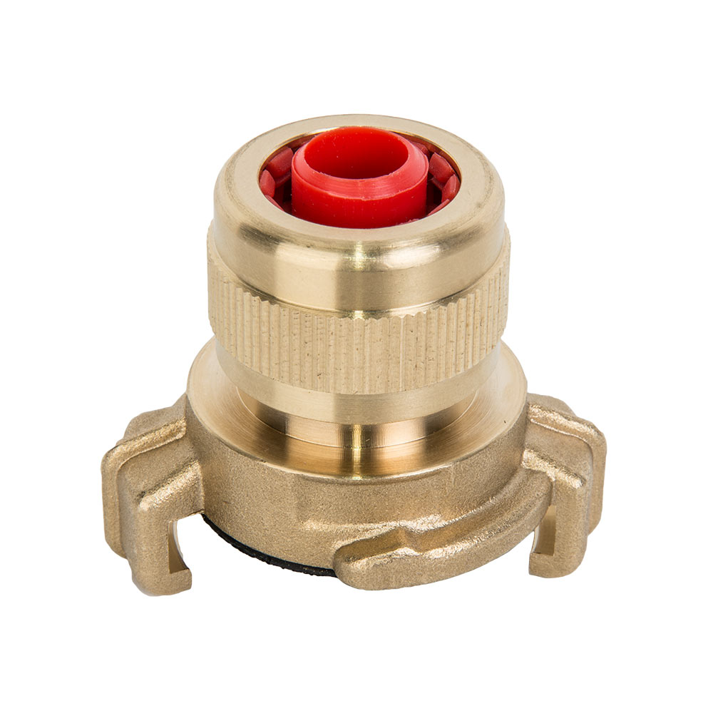 Кулачковая муфта Bradas 1/2"- 5/8", GK, латунь (BR-GK12)