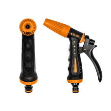 Пистолет Bradas для полива пластиковый ZEBRA TWIN регулируемый BLACK LINE ECO-7205T