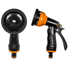 Пистолет Bradas для полива металлический PROFI 9 режимов BLACK LINE ECO-KT4656B
