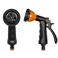 Пистолет Bradas для полива металлический PROFI 7 режимов BLACK LINE ECO-KT615