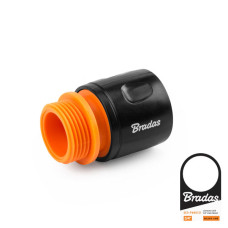 Коннектор 3/4" Bradas BLACK LINE наружная резьба ECO-PWB2121