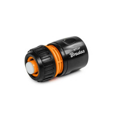 Коннектор 1/2" Bradas STOP BLACK LINE ECO-PWB2140L без ярлыка