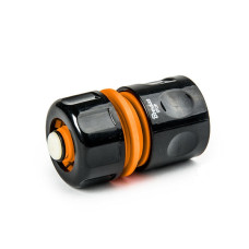 Коннектор 3/4" Bradas BLACK LINE POWER JET - STOP, ярлык (ECO-PWB2165)