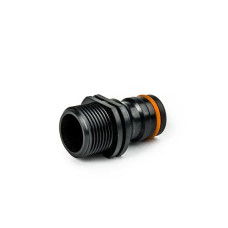 Адаптер Bradas с наружной резьбой 3/4" POWER JET BLACK LINE ECO-PWB2186 с ярлыком
