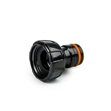 Адаптер Bradas на кран с внутренней резьбой 1" POWER JET BLACK LINE ECO-PWB2192 с ярлыком