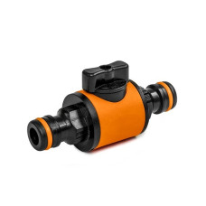 Ниппель Bradas с запорным краном BLACK LINE ECO-PWB2231 с ярлыком