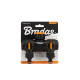 Розподільник Bradas BLACK LINE з 2 кранами РЗ 1" до РЗ 3/4" ECO-PWB3052