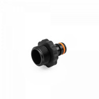 Адаптер на кран Bradas с наружной резьбой 3/4" BLACK LINE SOFT ECO-PWBS2185
