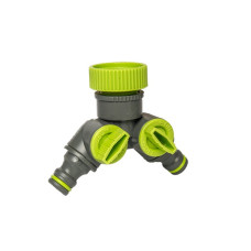 Редукционный тройник Bradas LIME LINE с внутренней резьбой 1"/ 3/4" с запорными кранами LE-2222