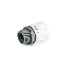 Коннектор Bradas STANDARD WHITE LINE с внешней резьбой 3/4" WL-2121