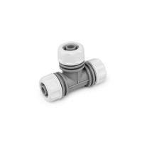 Тройник Bradas WHITE LINE для подключения шланга 1/2" или 5/8" WL-2210-12