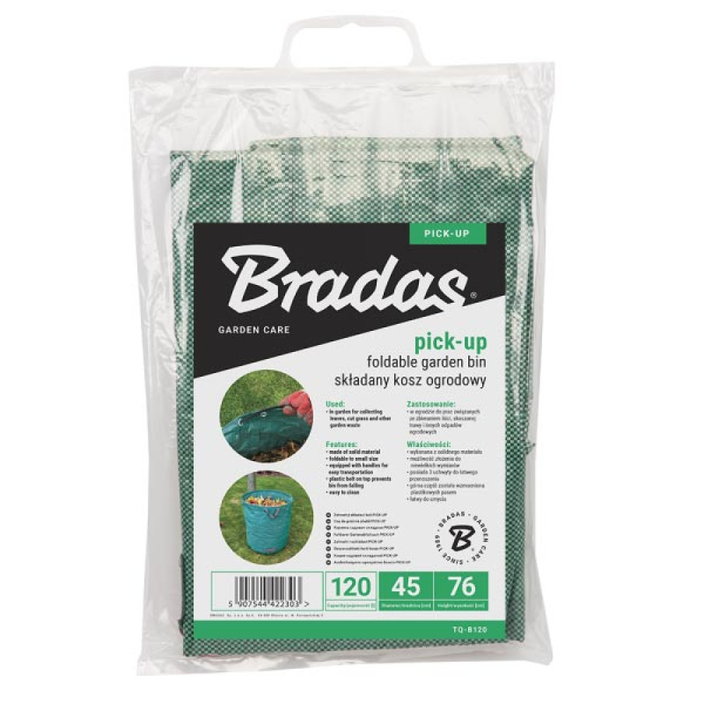 Кошик садовий складаний Bradas PICK-UP 120 л TQ-B120