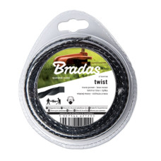 Волосінь для тримера Bradas TWIST "кручена" 1,6мм х 15м ZTS1615B