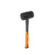 Молоток резиновый Bradas FIBERGLASS 220 г (DIY-HF6022)