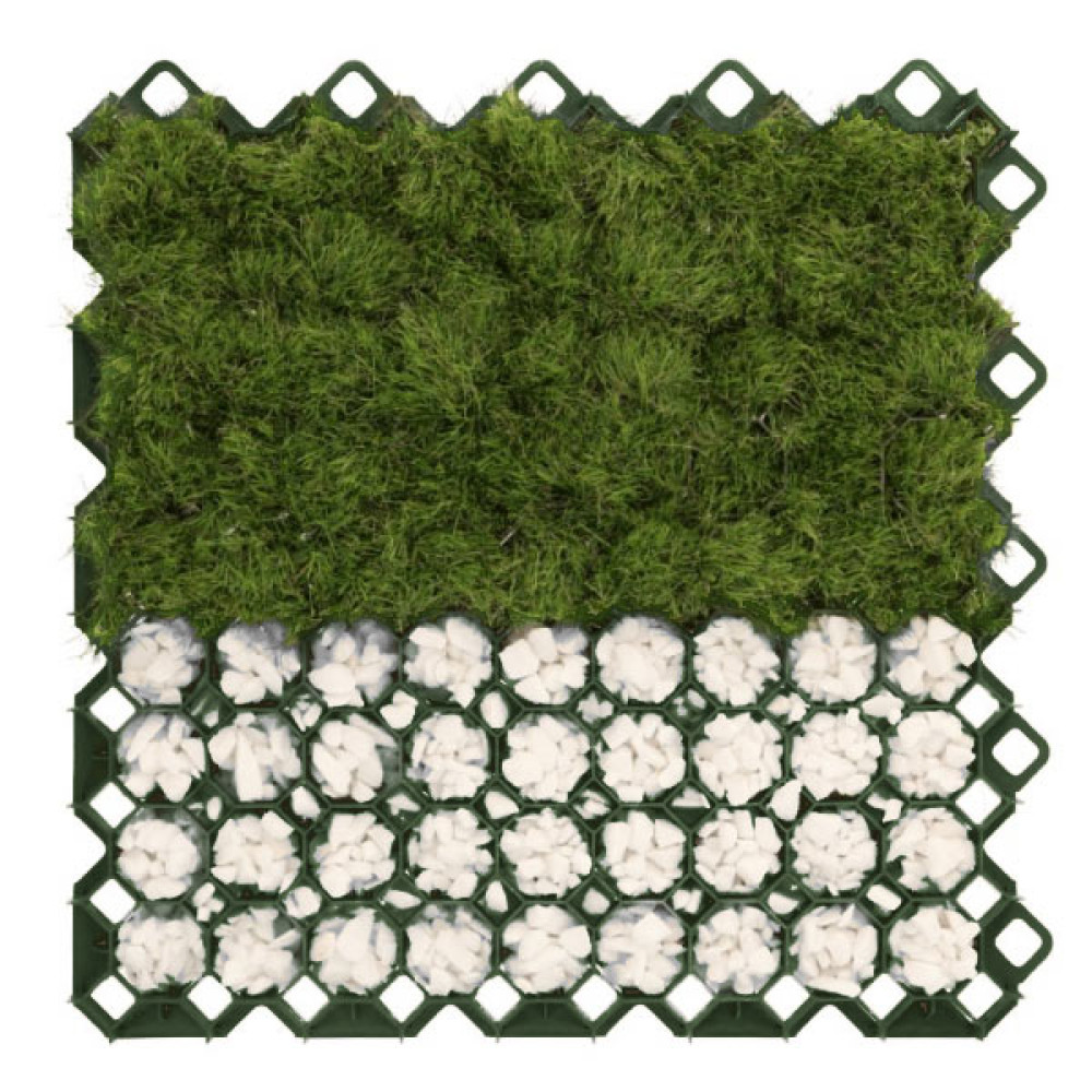 Газонная решетка Bradas MULTI GRID 40х600x600 мм KRMG40GY
