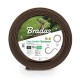 Бордюр газонний Bradas EASY BORDER 38 мм х 10 м з комплектом кілків коричневий OBEBR3810SET