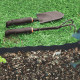 Бордюр волнистый газонный Bradas 9 м х 10 см светло-серый OBFLGY 0910
