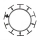Бордюр садовий Bradas RIM-BORD TYP ROUND 45х1000 мм OBRB45TYPR