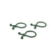 Зажимы Bradas TWIST LOCK диаметром 18 мм 50 шт TYK18GR/50