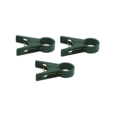 Зажимы для фиксации растений Bradas 20 мм, 20 шт, GREEN (TYK20GR/20)