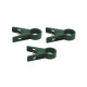 Зажимы для фиксации растений Bradas 20 мм, 20 шт, GREEN (TYK20GR/20)