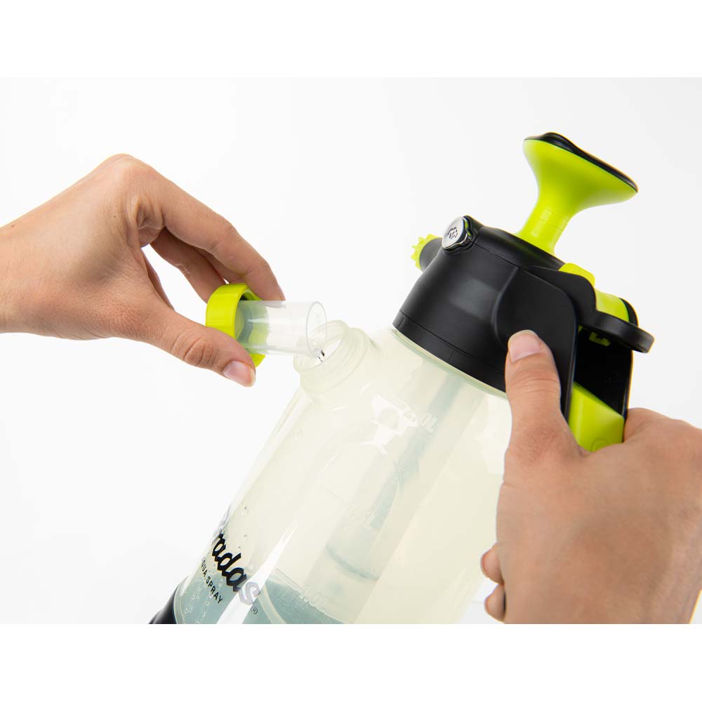 Пневматичний обприскувач Bradas AQUA SPRAY CLEAR, з бічним вливом, об'єм: 2 л (AS0200CL/SF)