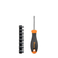 Набір торцевих ключів з викруткою Bradas HOME & GARAGE 5-12/60 мм (DIY-SW10SET1)