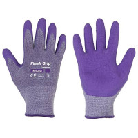 Перчатки защитные Bradas FLASH GRIP LAVENDER FULL размер 7 RWFGLRF7