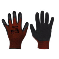 Перчатки защитные Bradas FLASH GRIP RED латекс размер 10 RWFGRD10