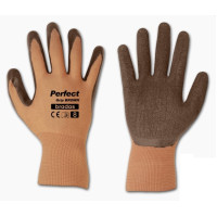 Рукавички захисні Bradas PERFECT GRIP BROWN латекс розмір 9 RWPGBR9