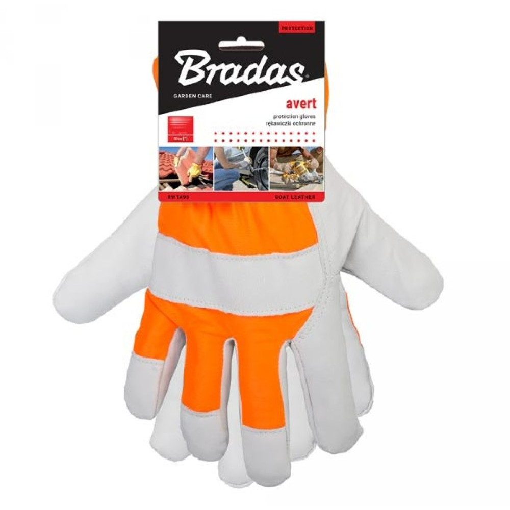 Перчатки защитные Bradas AVERT из коровьей кожи с подкладкой 3M THINSULATE размер 10½ RWTA105