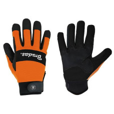 Рукавички робочі Bradas TECH BLACK розмір 8 RWTBC8