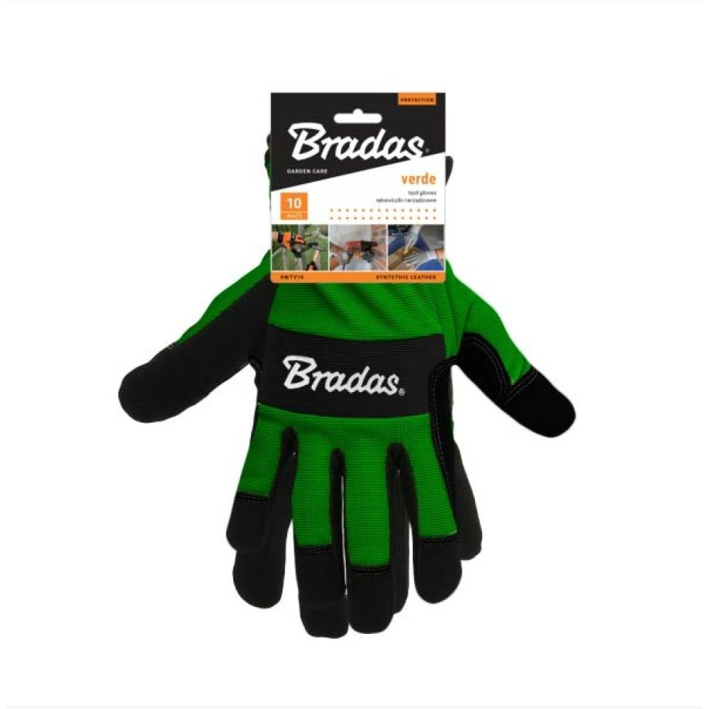 Рукавички робочі Bradas VERDE розмір 8 RWTV8