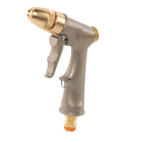 Пистолет для полива Bradas AQUA LUX, 3-функциональный, металлический BLACK LINE (ECO-507M)