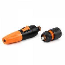Комплект для полива Bradas BLACK LINE из 2 элементов на шланг 1/2" (ECO-PWB5502-12/2)