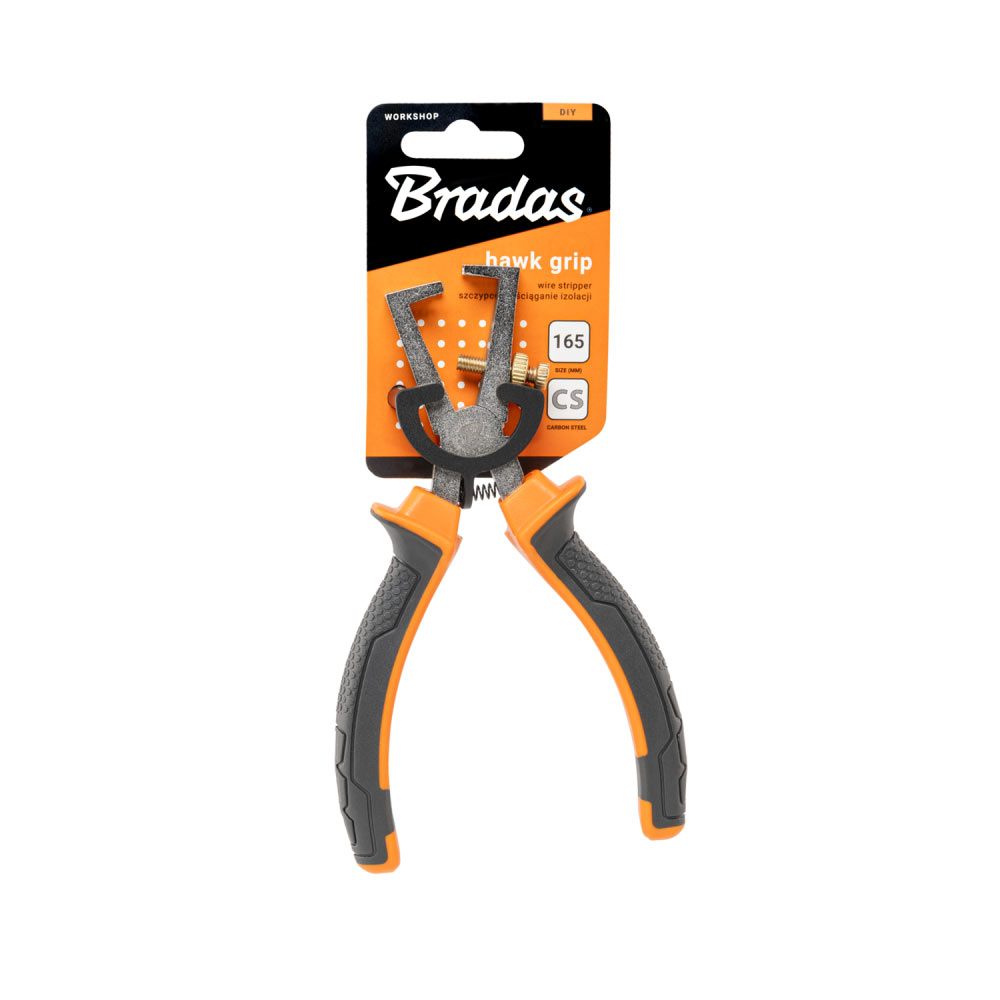Плоскогубцы для снятия изоляции Bradas HAWK GRIP, 165 мм (DIY-PL1114/6)