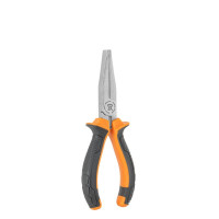Плоскогубцы прямые плоские Bradas HAWK GRIP, 160 мм (DIY-PL1117/6)